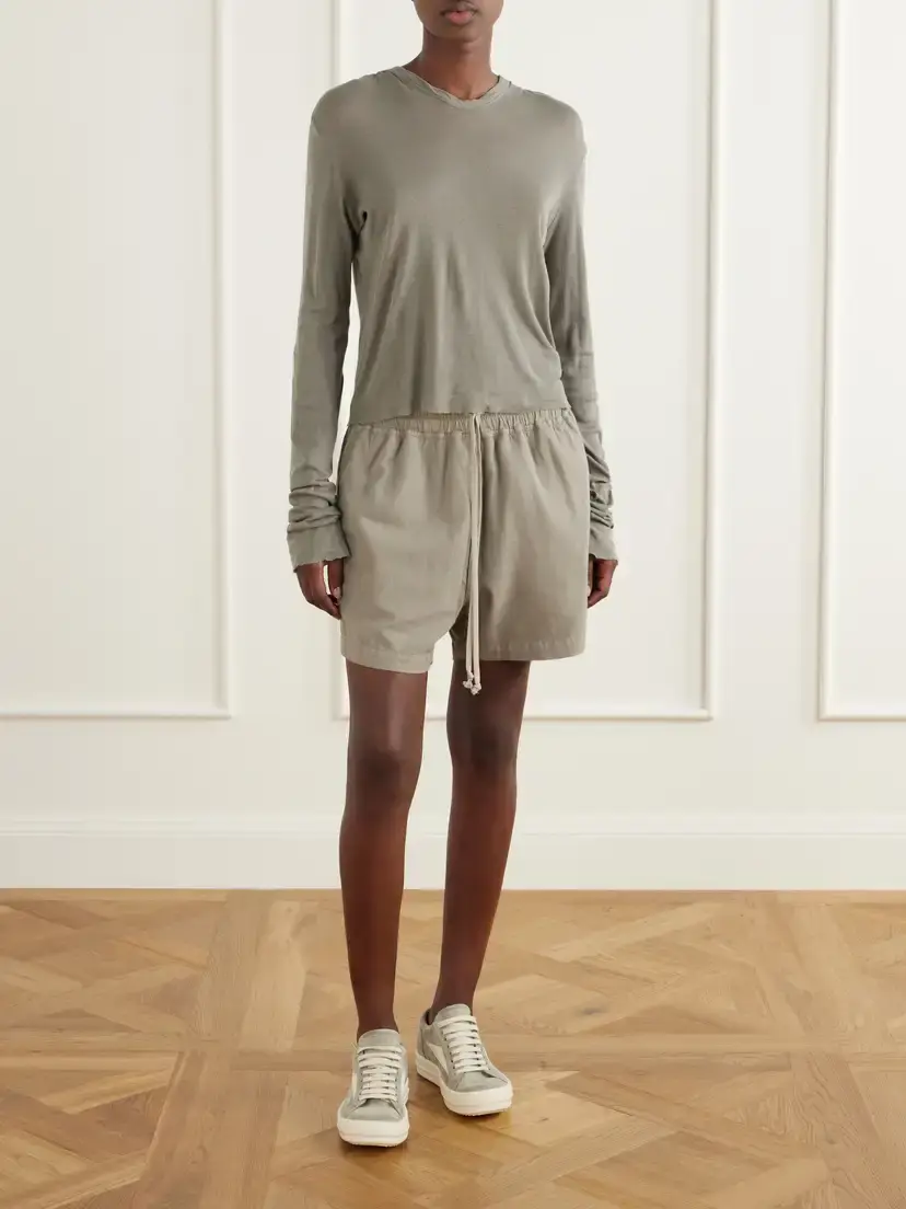 Rick Owens Drkshdw Cotton-jersey Shorts | Thumbnail 2 Rick Owens Drkshdw Cotton-jersey Shorts | Thumbnail 2