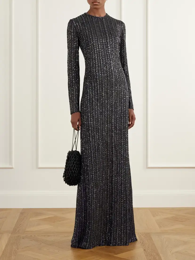 Missoni Sequin-embellished Ribbed-knit Maxi Dress | Thumbnail 2 Missoni Sequin-embellished Ribbed-knit Maxi Dress | Thumbnail 2