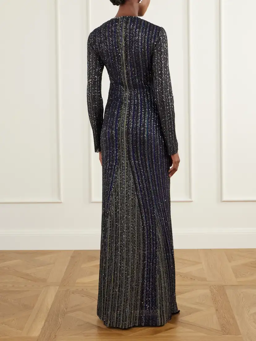 Missoni Sequin-embellished Ribbed-knit Maxi Dress | Thumbnail 3 Missoni Sequin-embellished Ribbed-knit Maxi Dress | Thumbnail 3