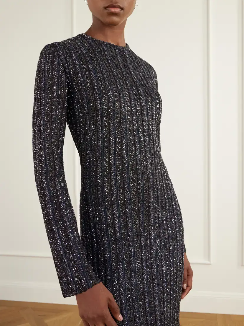 Missoni Sequin-embellished Ribbed-knit Maxi Dress | Thumbnail 4 Missoni Sequin-embellished Ribbed-knit Maxi Dress | Thumbnail 4