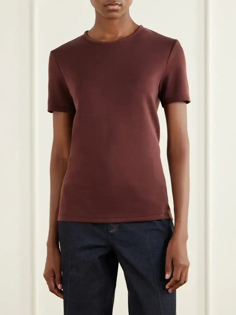 Tibi Jersey T-shirt | Thumbnail 3