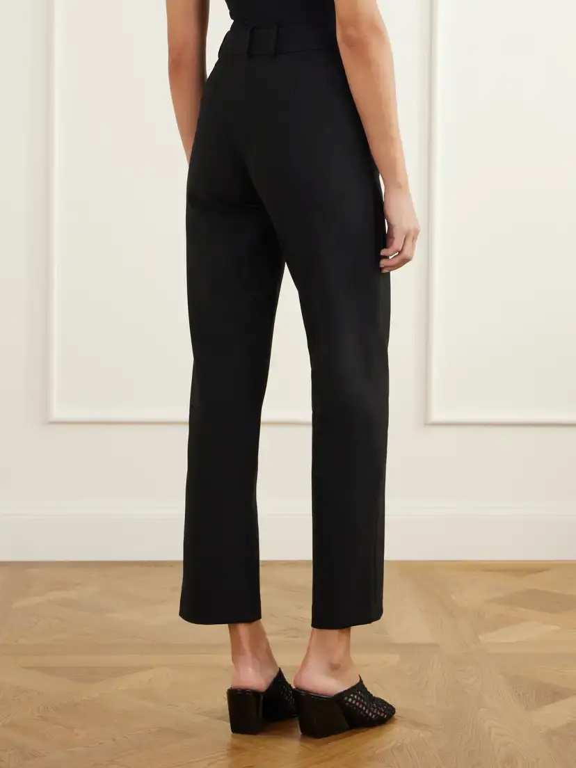 DESTREE Tina Gallie Crepe Straight-leg Pants | Thumbnail 4