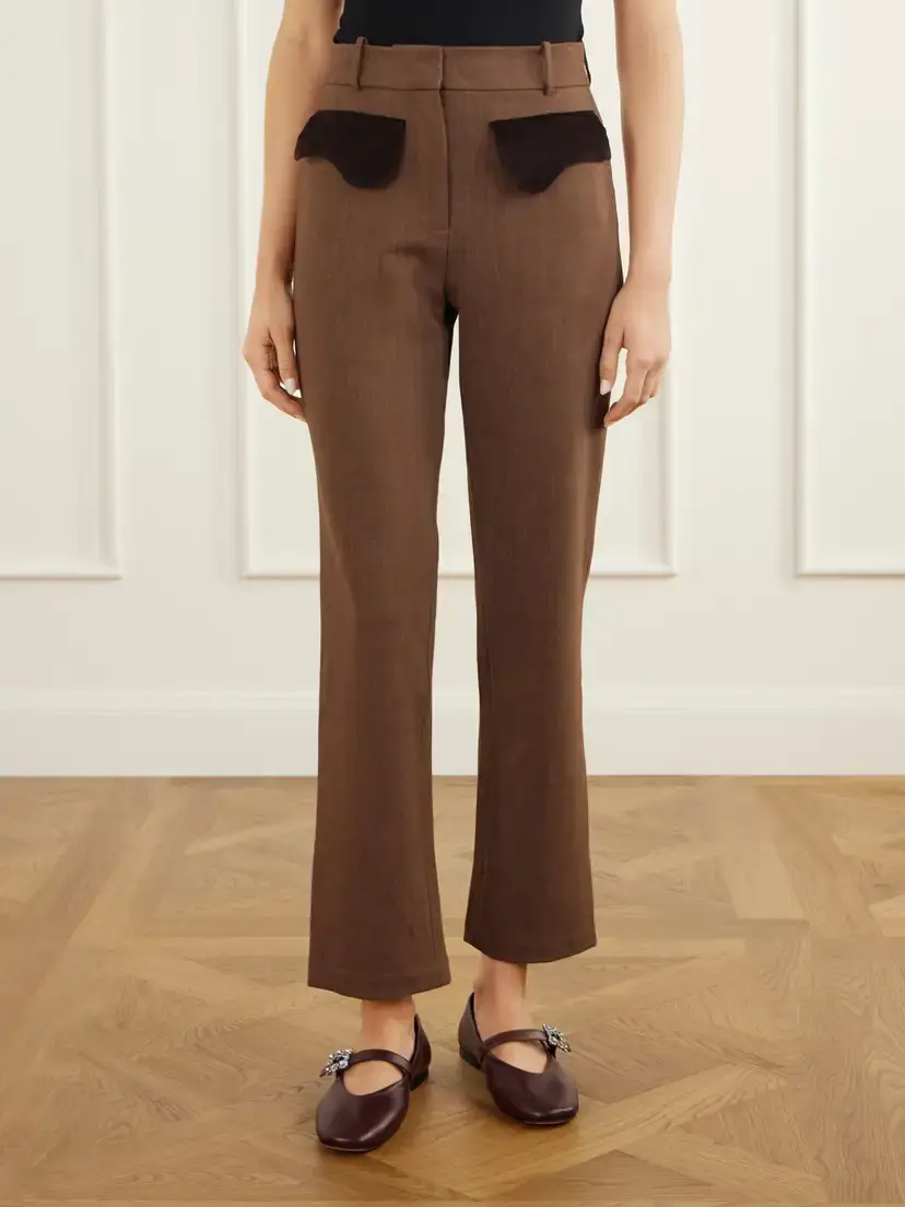 DESTREE Tina Crepe Straight-leg Pants | Thumbnail 3 DESTREE Tina Crepe Straight-leg Pants | Thumbnail 3