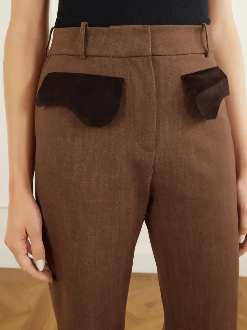 DESTREE Tina Crepe Straight-leg Pants | Thumbnail 5 DESTREE Tina Crepe Straight-leg Pants | Thumbnail 5