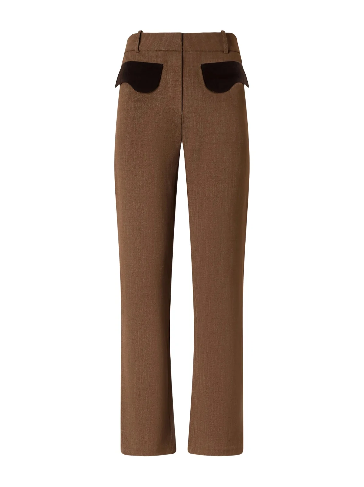 DESTREE Tina Crepe Straight-leg Pants