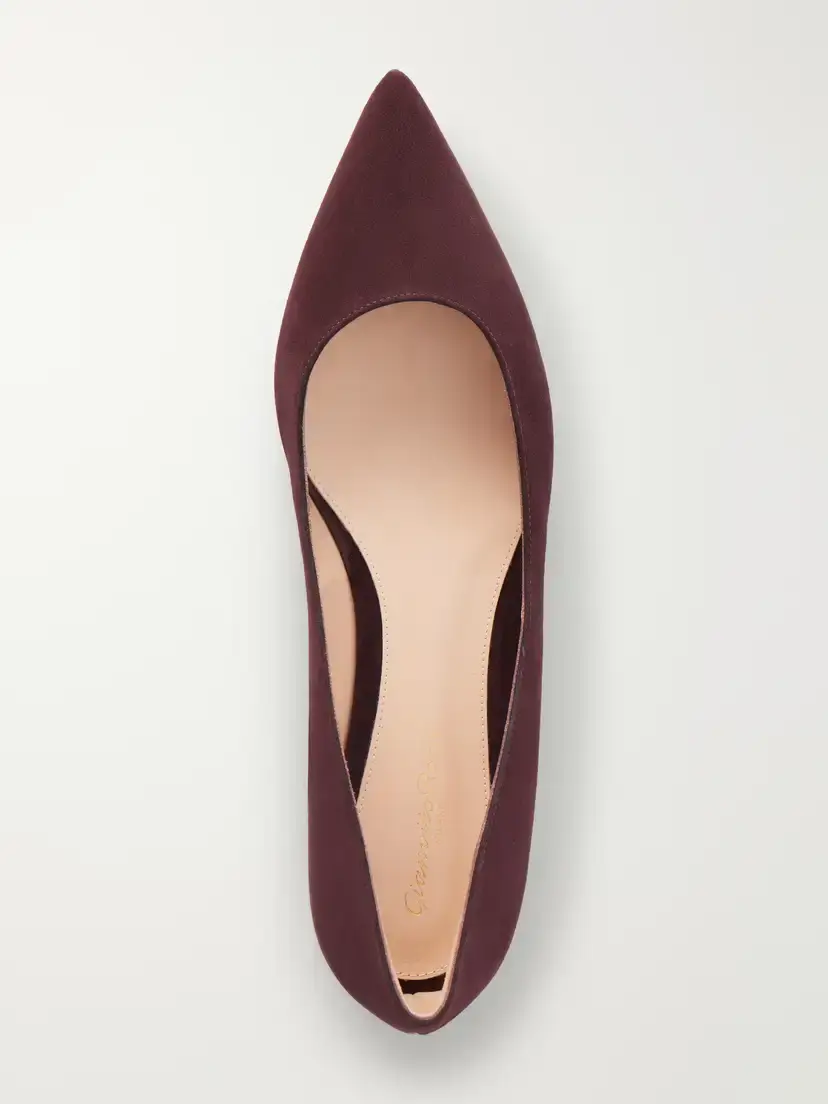 Gianvito Rossi Gianvito Suede Ballet Flats | Thumbnail 6 Gianvito Rossi Gianvito Suede Ballet Flats | Thumbnail 6