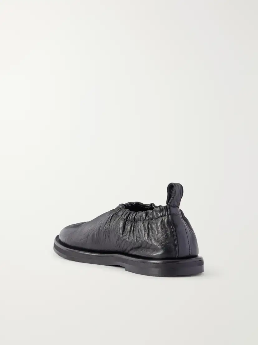 Studio Nicholson Korine Crinkled Leather Loafers | Thumbnail 3 Studio Nicholson Korine Crinkled Leather Loafers | Thumbnail 3