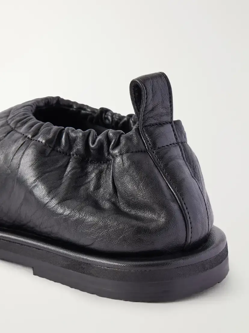 Studio Nicholson Korine Crinkled Leather Loafers | Thumbnail 5 Studio Nicholson Korine Crinkled Leather Loafers | Thumbnail 5