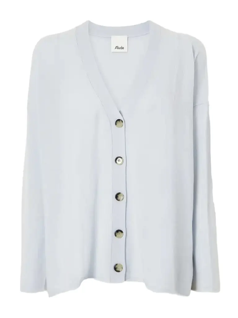 Allude V-neck Cashmere Cardigan