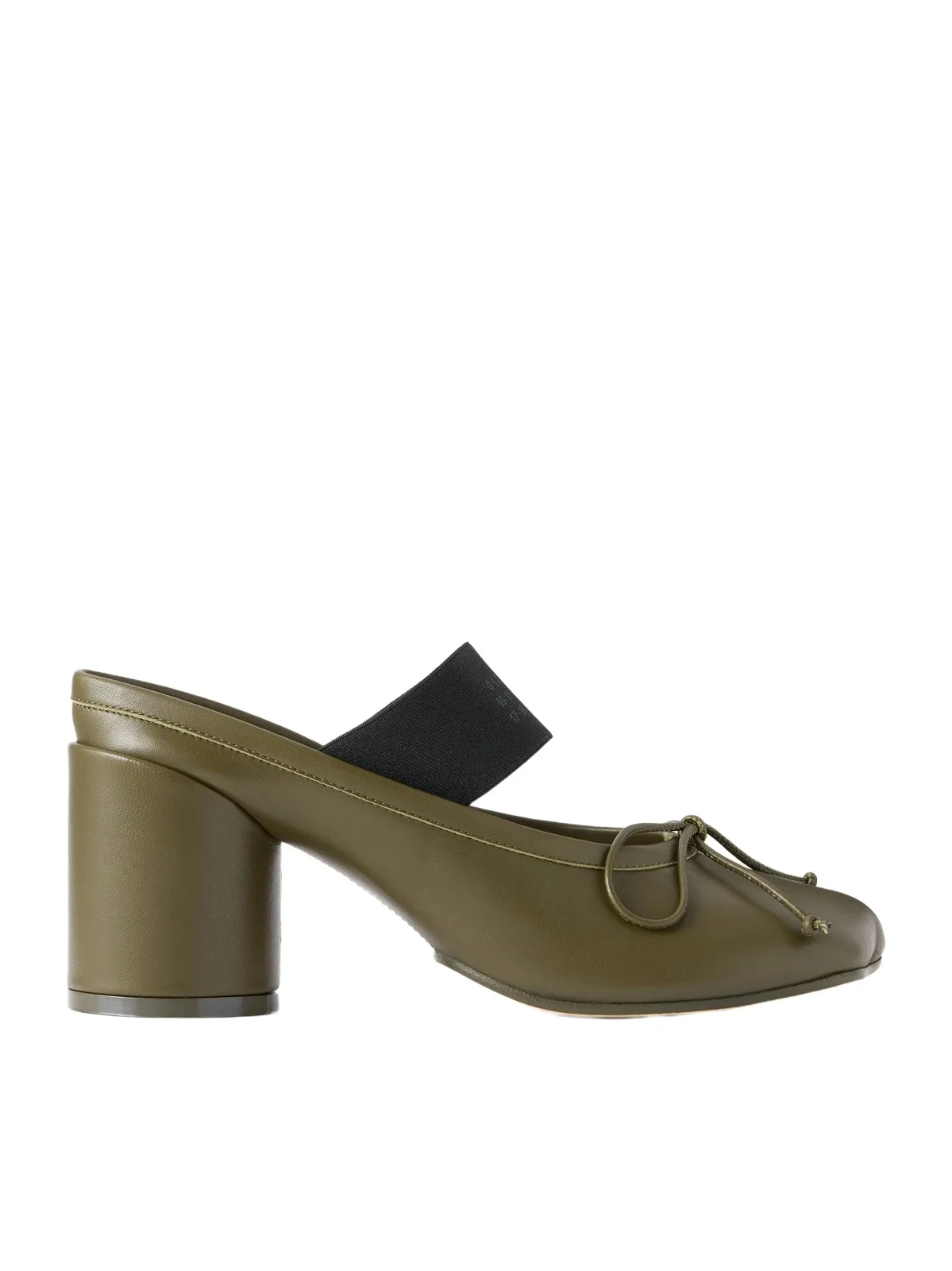 MM6 MAISON MARGIELA Bow-embellished Leather Pumps