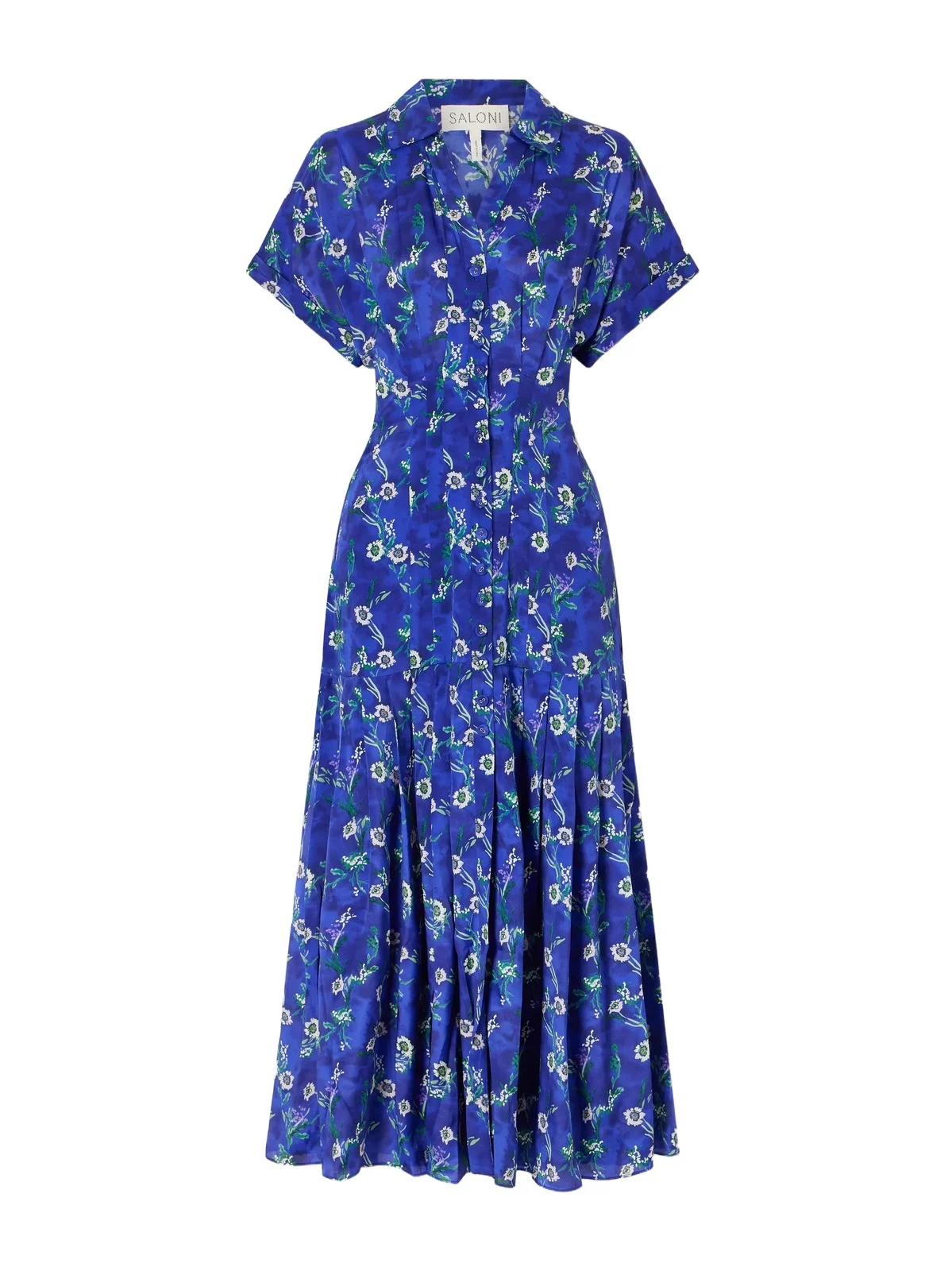 Riya Floral-printed Chiffon Midi Dress Riya Floral-printed Chiffon Midi Dress