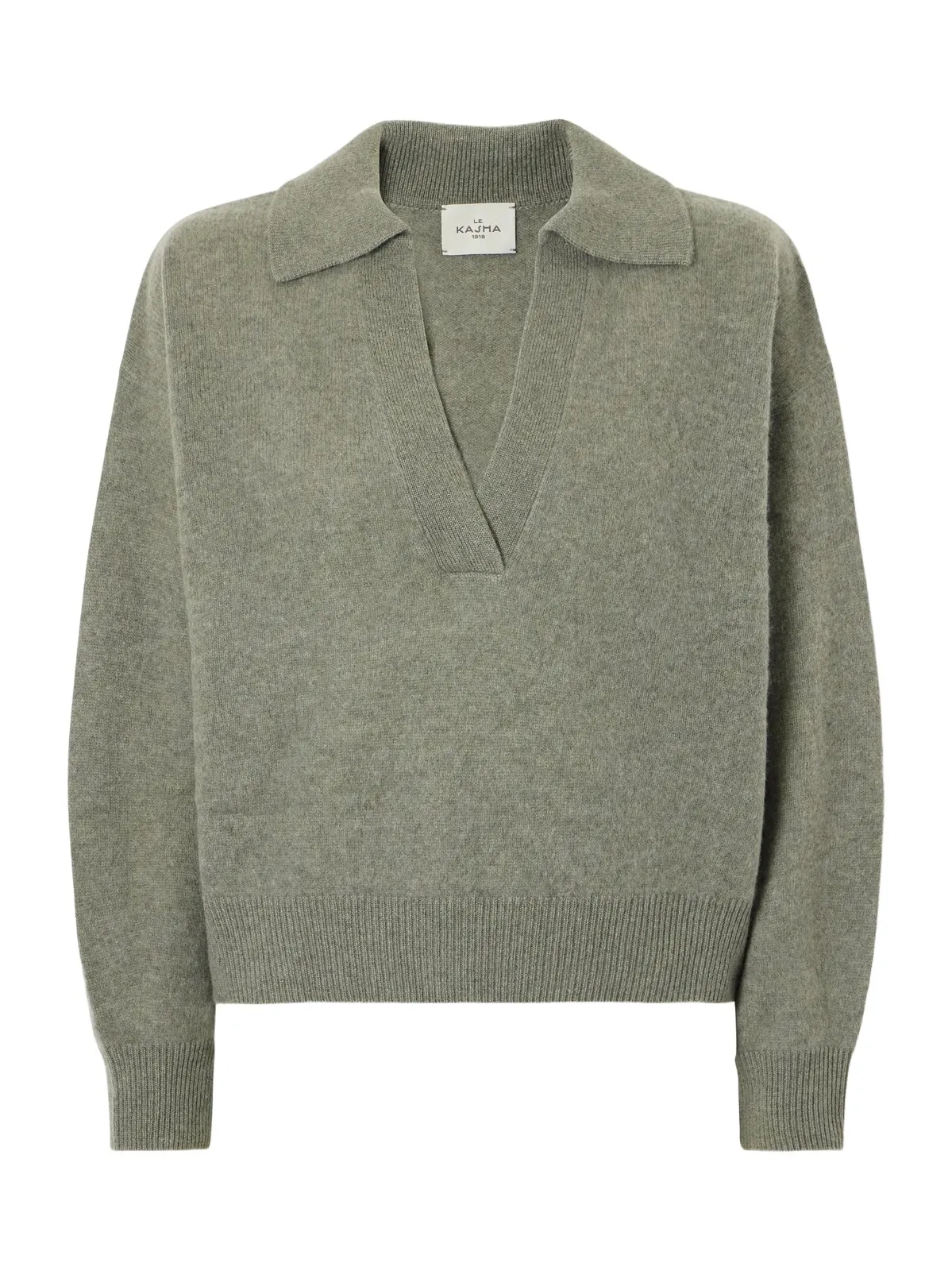 Le Kasha Jacksob Cropped Cashmere Sweater
