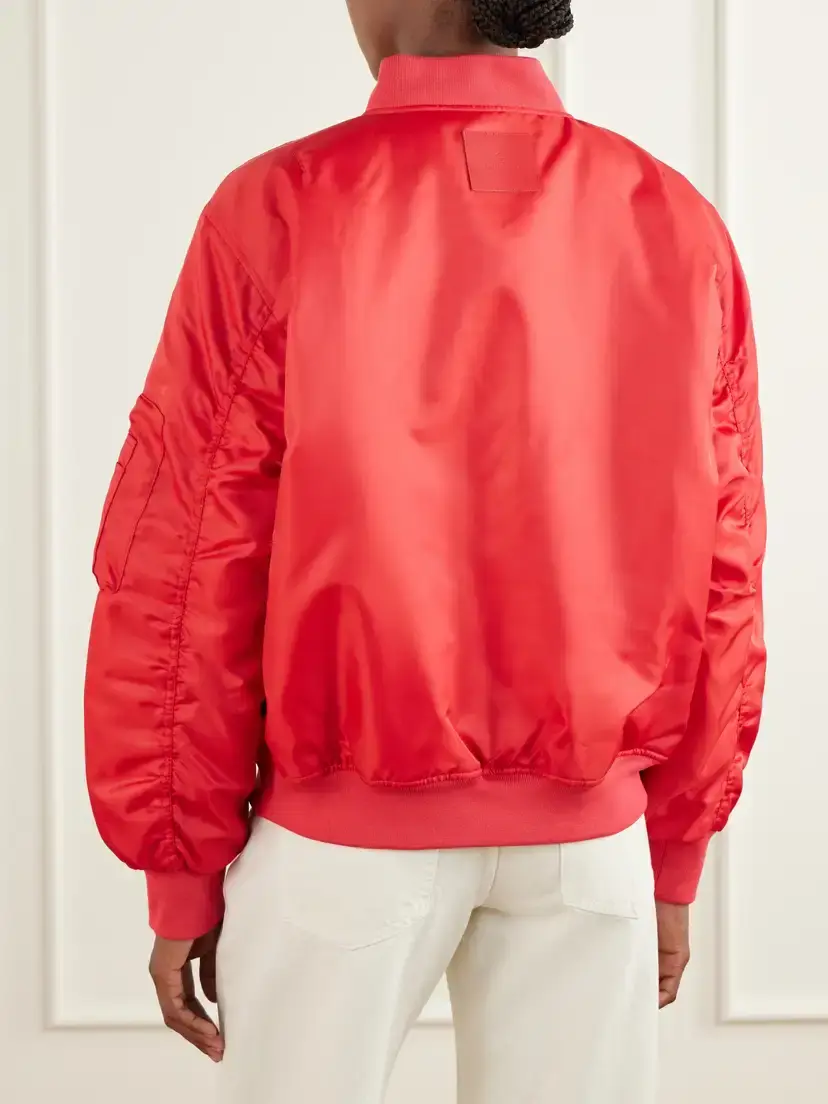 Anine Bing Leon Shell Bomber Jacket | Thumbnail 4