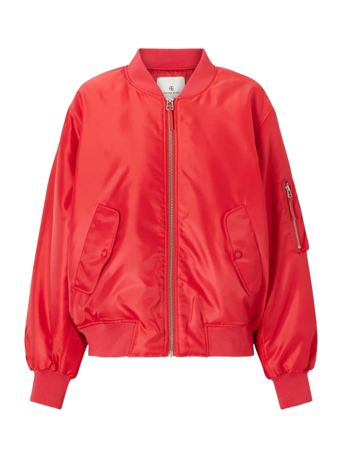 Anine Bing Leon Shell Bomber Jacket