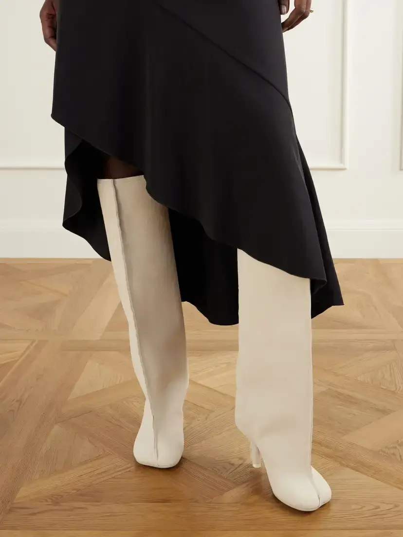 MM6 MAISON MARGIELA Suede Knee Boots - Unknown | Thumbnail 2