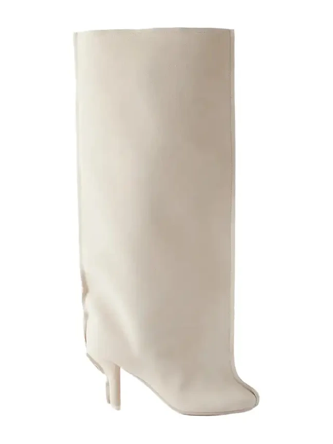 Suede Knee Boots - Unknown Suede Knee Boots - Unknown