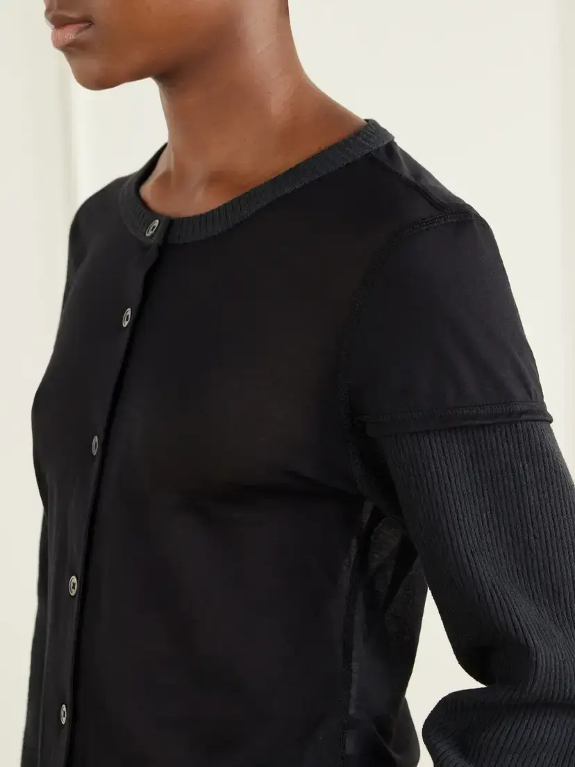 Our Legacy Layered Cotton-blend Cardigan | Thumbnail 5