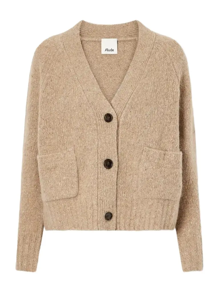 Allude V-neck Cashmere Cardigan