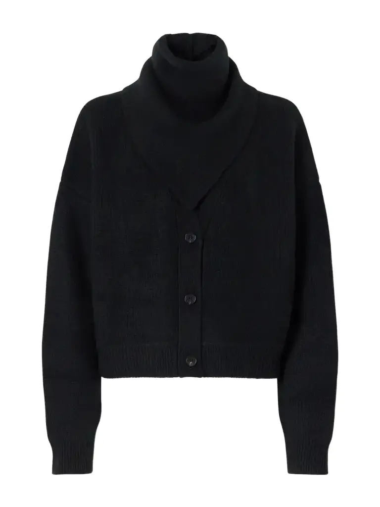 Le Kasha Derios Ribbed Cashmere Cardigan