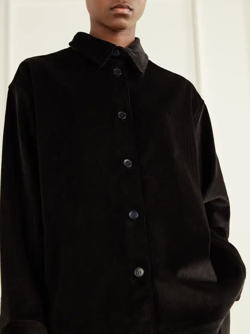 Studio Nicholson Santini Cotton-corduroy Shirt | Thumbnail 5