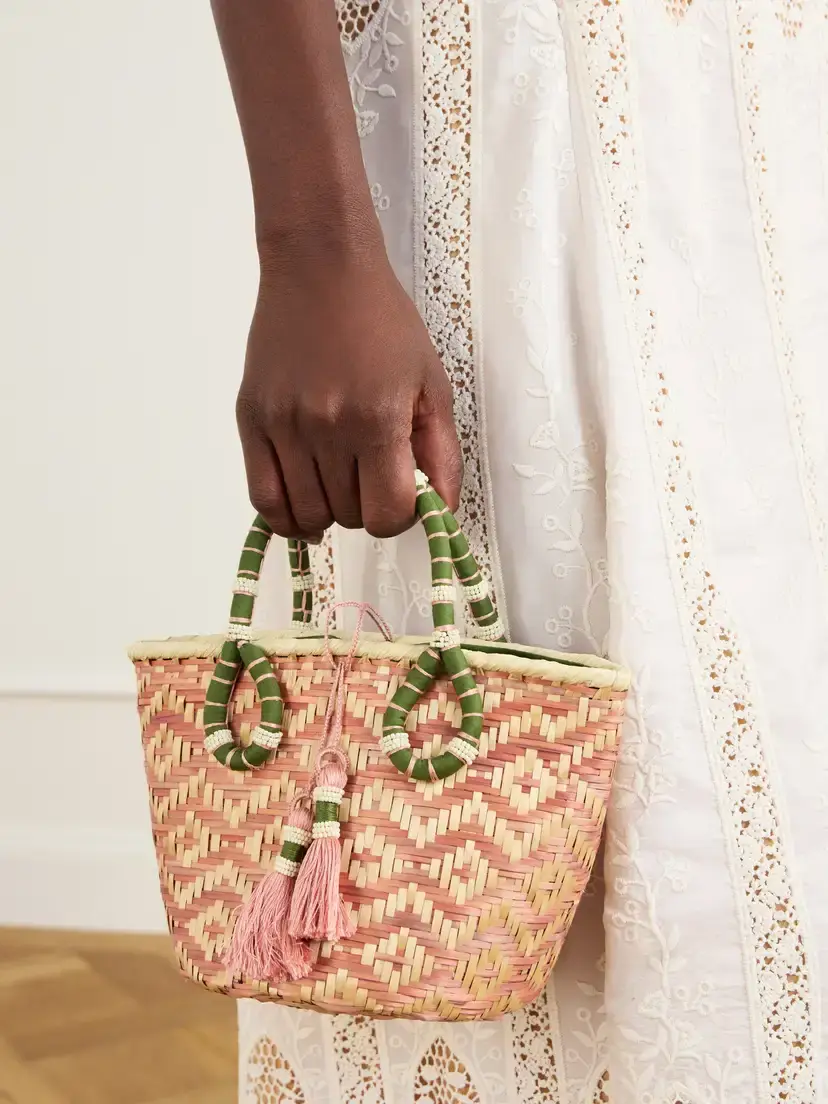 Johanna Ortiz Raffia Mini Bucket Bag | Thumbnail 2 Johanna Ortiz Raffia Mini Bucket Bag | Thumbnail 2