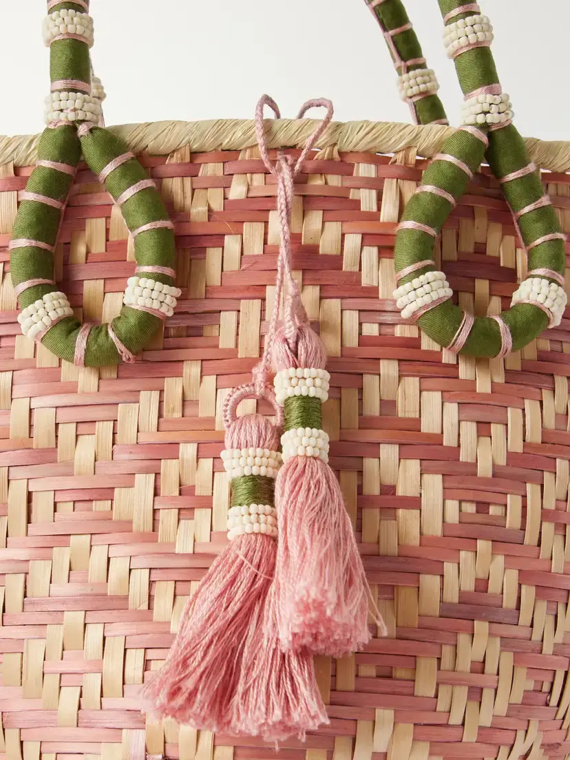 Johanna Ortiz Raffia Mini Bucket Bag | Thumbnail 5 Johanna Ortiz Raffia Mini Bucket Bag | Thumbnail 5
