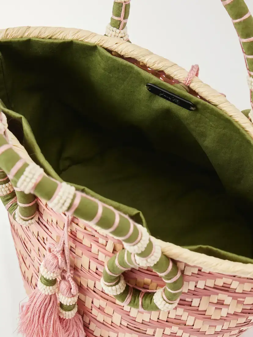 Johanna Ortiz Raffia Mini Bucket Bag | Thumbnail 6 Johanna Ortiz Raffia Mini Bucket Bag | Thumbnail 6