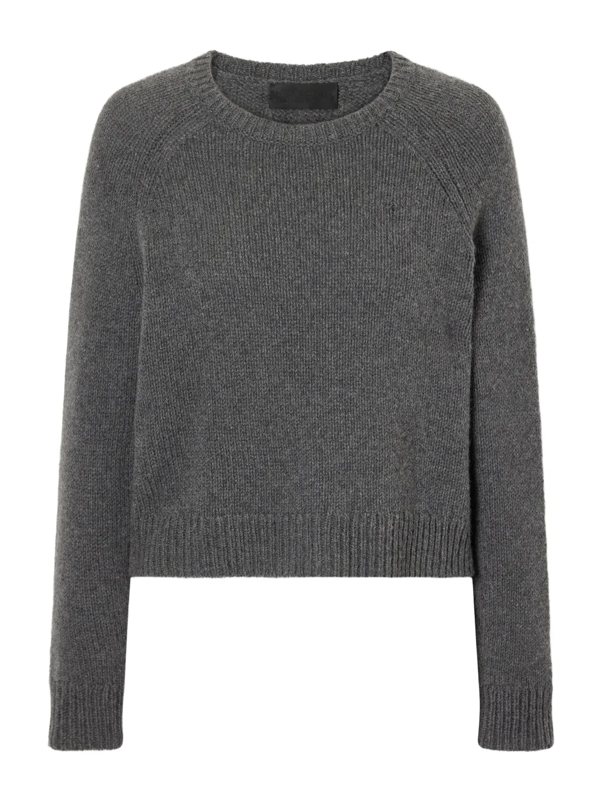 Nili Lotan Laurel Cashmere And Wool-blend Sweater - Gray