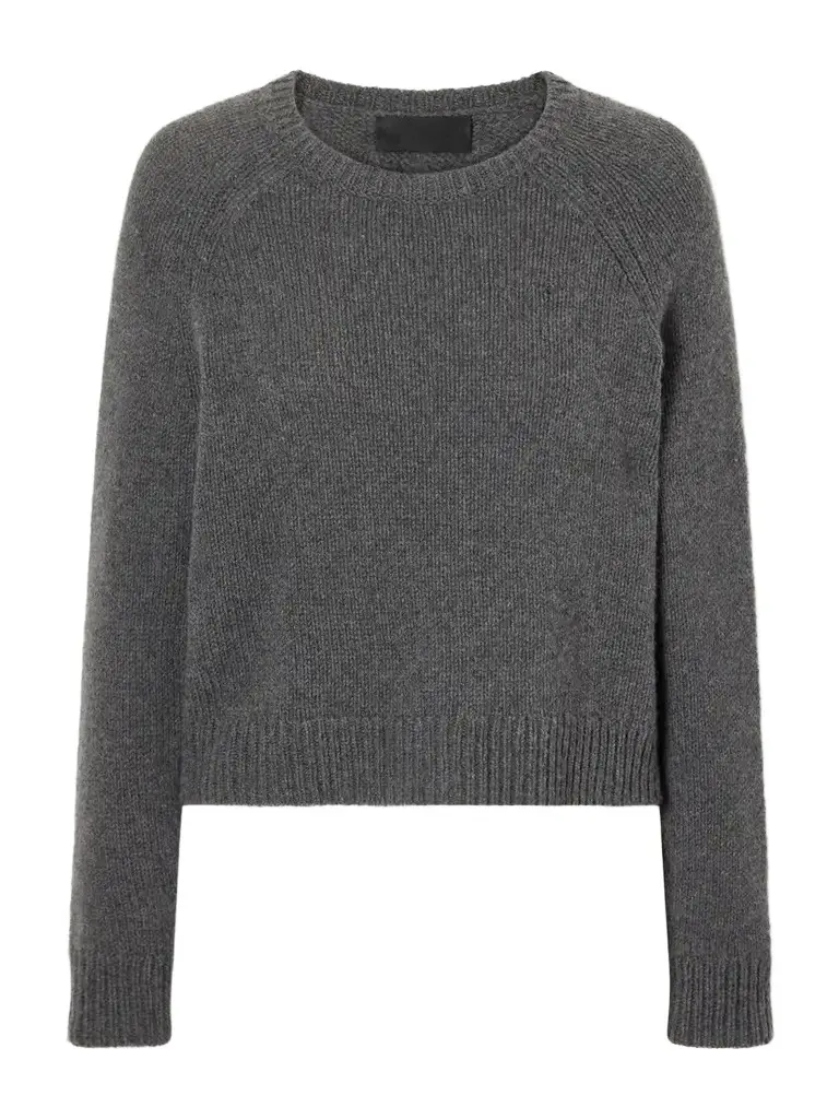 Laurel Cashmere And Wool-blend Sweater - Gray