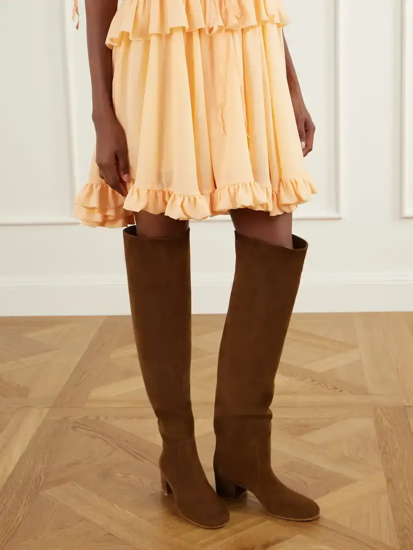 Gianvito Rossi 45 Over-the-knee Suede Boots | Thumbnail 2 Gianvito Rossi 45 Over-the-knee Suede Boots | Thumbnail 2