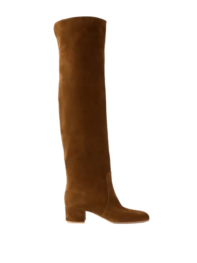 Gianvito Rossi 45 Over-the-knee Suede Boots | Image 1 Gianvito Rossi 45 Over-the-knee Suede Boots | Image 1