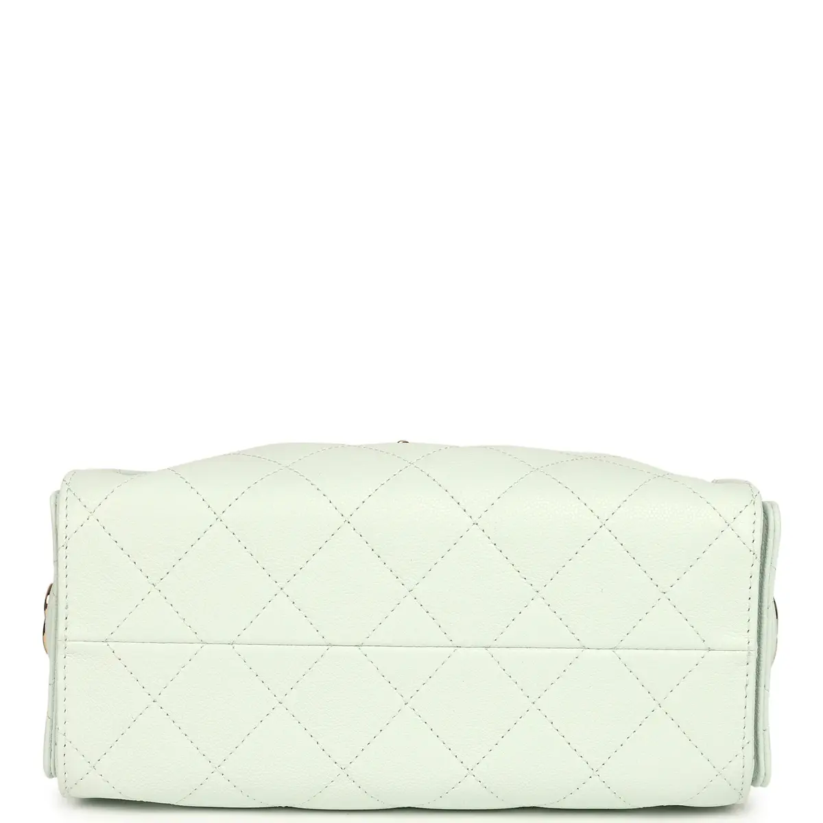 Chanel Chanel Mini 25 Hobo Bag Light Blue Caviar Gold Hardware | Thumbnail 7