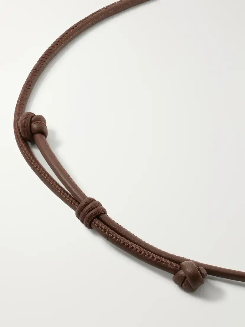 Johanna Ortiz Spirit Of The Nomad Horse Bamboo, Shell, Glass And Leather Cord Necklace | Thumbnail 3 Johanna Ortiz Spirit Of The Nomad Horse Bamboo, Shell, Glass And Leather Cord Necklace | Thumbnail 3