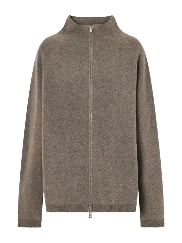 Our Legacy Dash Merino Wool Zip-up Cardigan | Image 1 Our Legacy Dash Merino Wool Zip-up Cardigan | Image 1