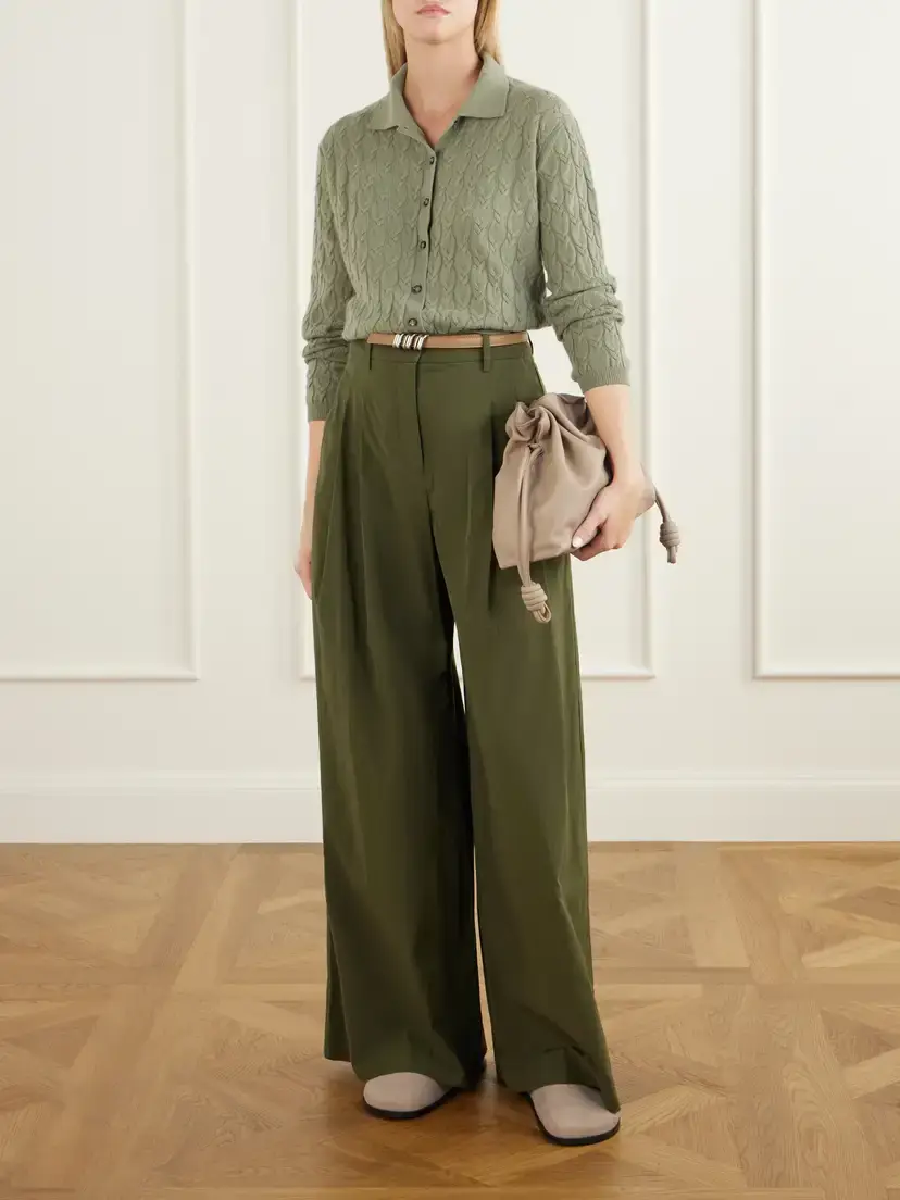 Allude Cable-knit Cashmere Cardigan | Thumbnail 2