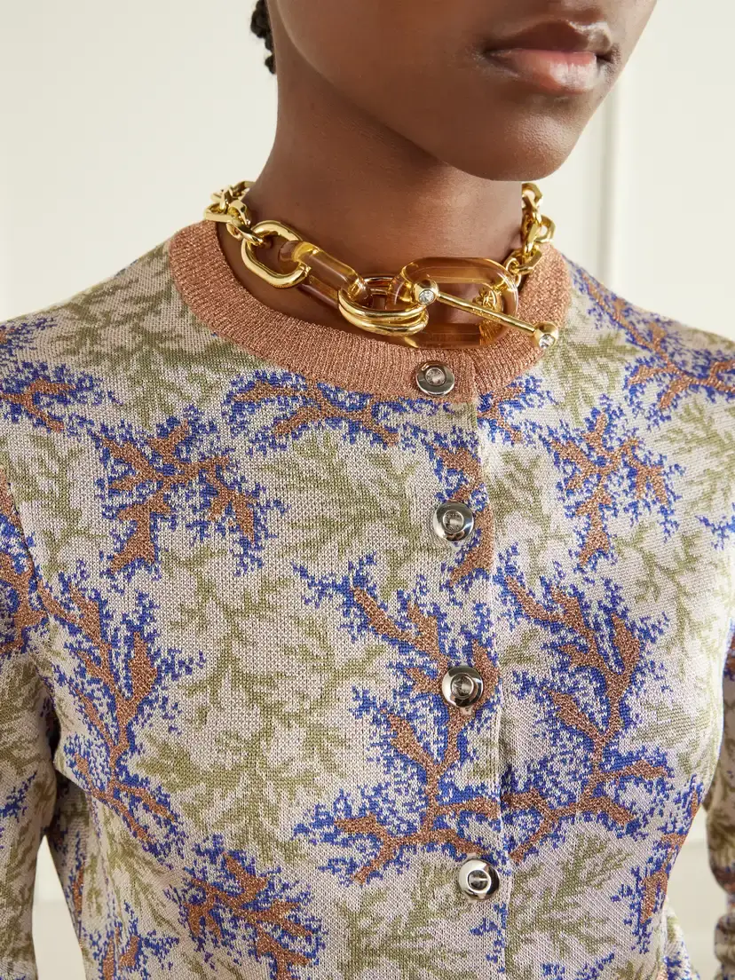 Rabanne Gold-tone Necklace | Thumbnail 2 Rabanne Gold-tone Necklace | Thumbnail 2