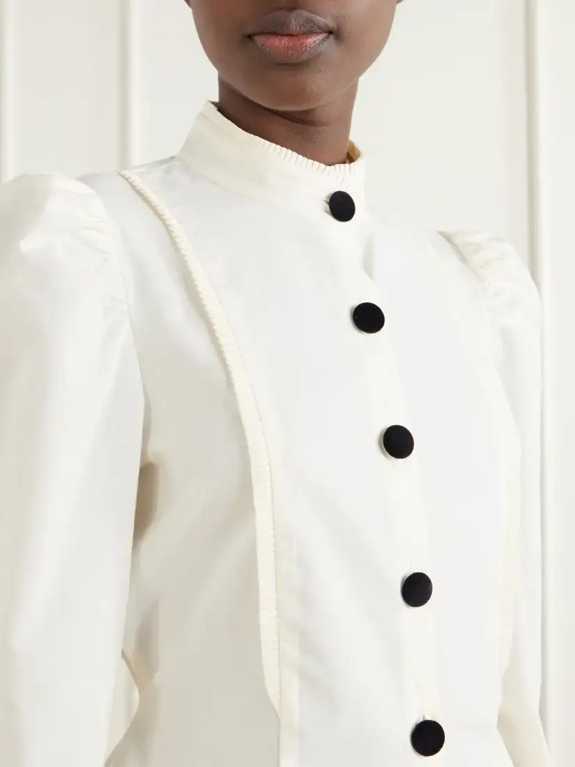 DESTREE Luchita Cotton-poplin Blouse | Thumbnail 5