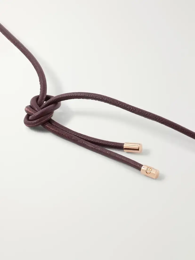 Gabriela Hearst Ceramic Pendant Cord Necklace | Thumbnail 3