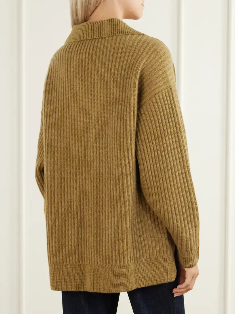 Le Kasha Malte Ribbed Cashmere Sweater | Thumbnail 3 Le Kasha Malte Ribbed Cashmere Sweater | Thumbnail 3