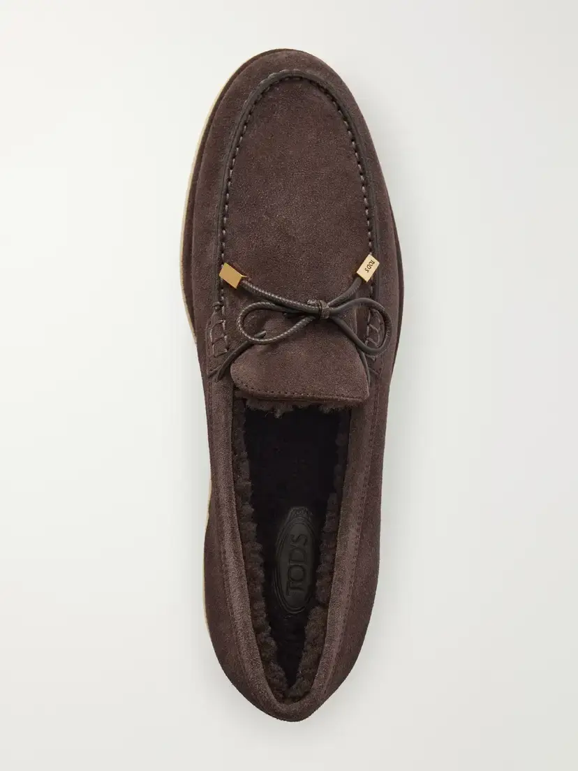 Tod's Suede Lace-up Loafers | Thumbnail 6 Tod's Suede Lace-up Loafers | Thumbnail 6