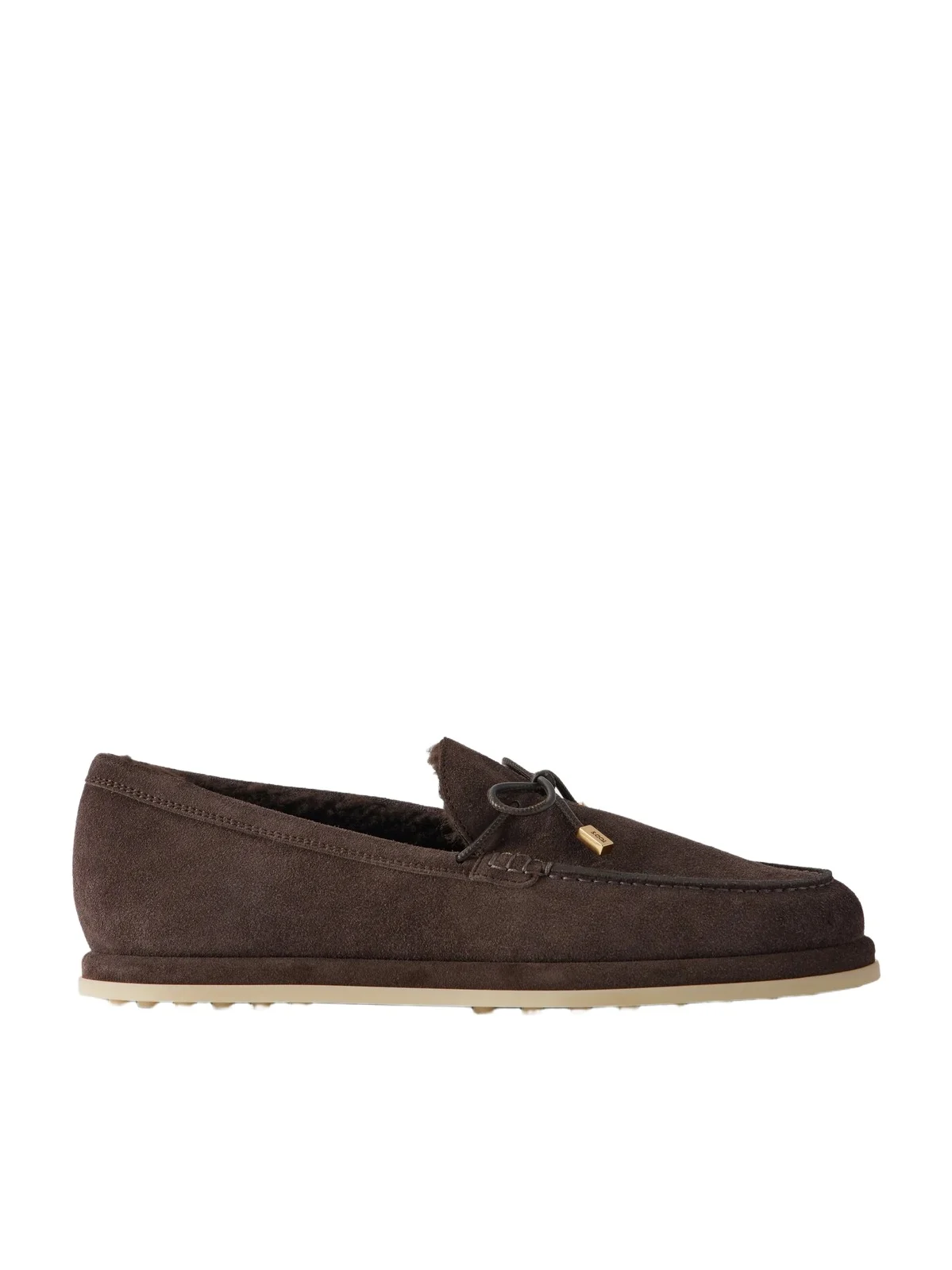 Suede Lace-up Loafers Suede Lace-up Loafers