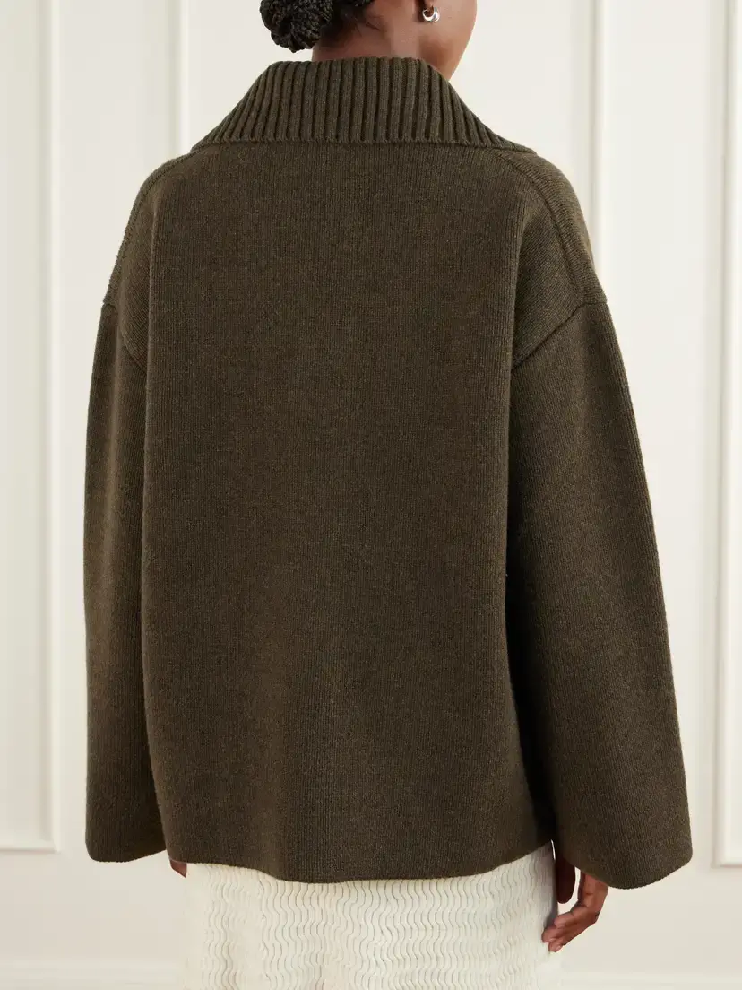 Proenza Schouler White Label Nelly Merino Wool Jacket | Thumbnail 4 Proenza Schouler White Label Nelly Merino Wool Jacket | Thumbnail 4