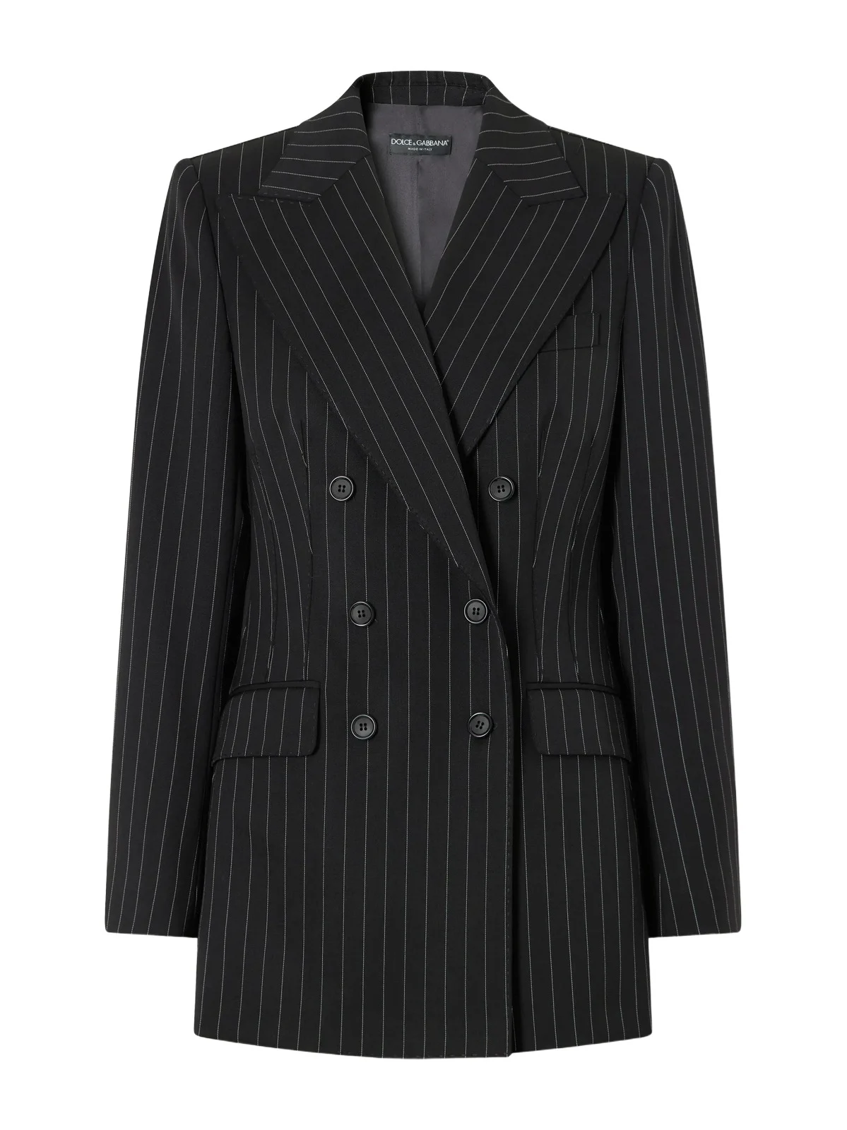 Dolce & Gabbana Pinstriped Wool-blend Blazer