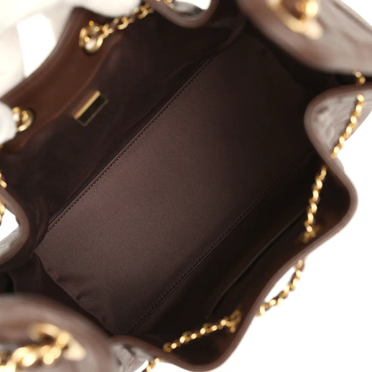 Chanel Chanel Small 25 Hobo Bag Dark Brown Caviar Gold Hardware | Thumbnail 9 Chanel Chanel Small 25 Hobo Bag Dark Brown Caviar Gold Hardware | Thumbnail 9