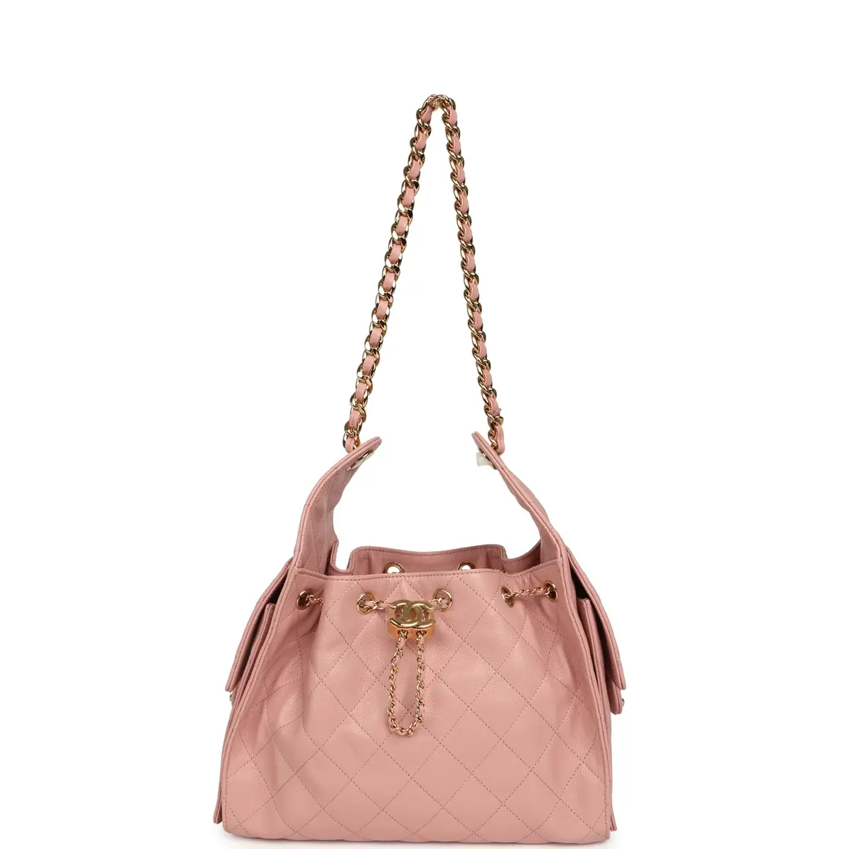 Chanel Chanel Small 25 Hobo Bag Light Pink Caviar Gold Hardware | Thumbnail 6 Chanel Chanel Small 25 Hobo Bag Light Pink Caviar Gold Hardware | Thumbnail 6