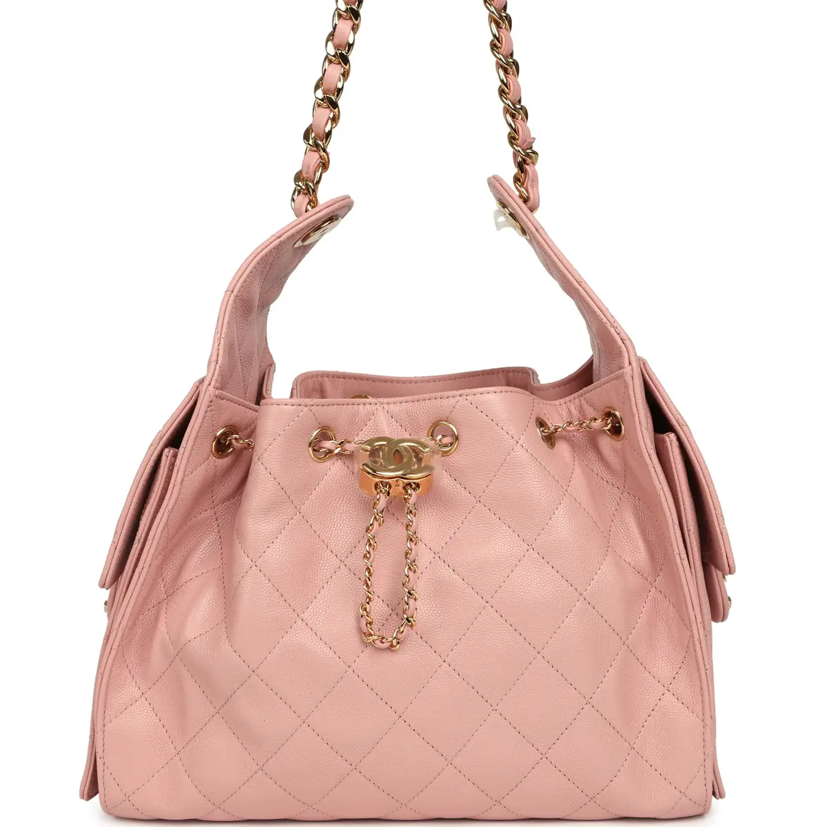 Chanel Chanel Small 25 Hobo Bag Light Pink Caviar Gold Hardware | Image 1 Chanel Chanel Small 25 Hobo Bag Light Pink Caviar Gold Hardware | Image 1