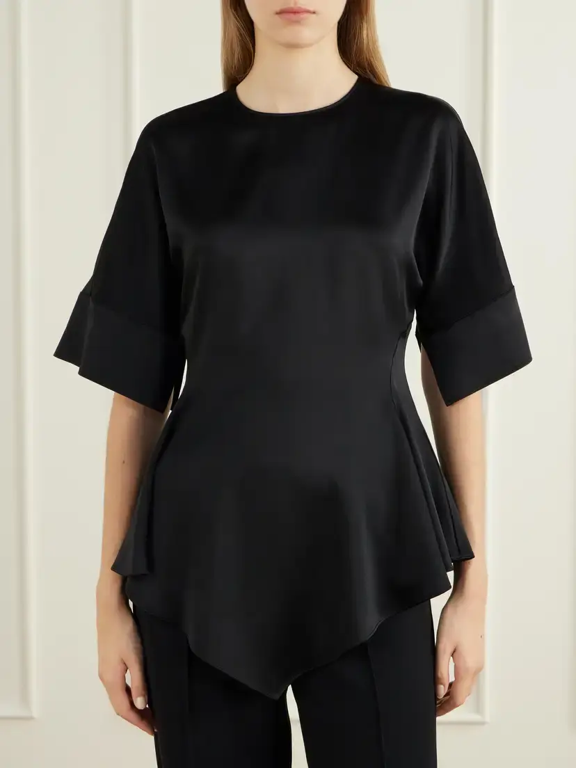 Stella McCartney Satin Blouse | Thumbnail 3 Stella McCartney Satin Blouse | Thumbnail 3