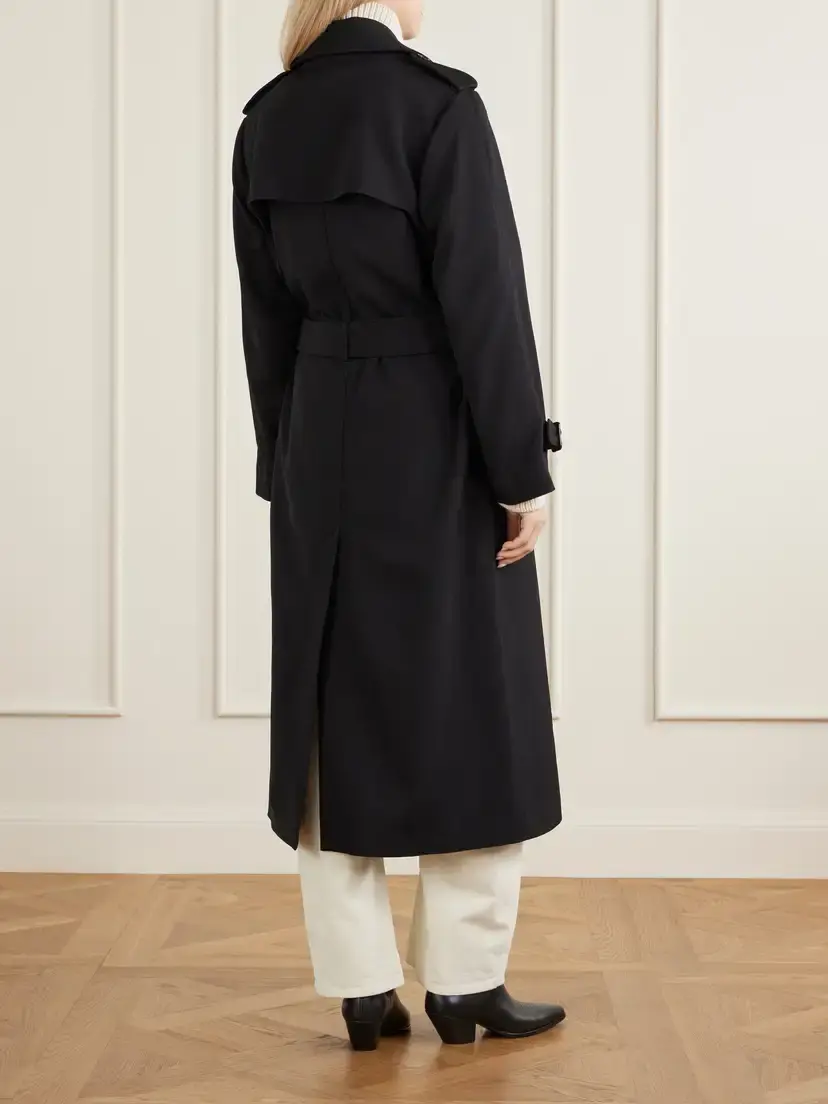 Nili Lotan Marin Wool-blend Twill Trench Coat | Thumbnail 4