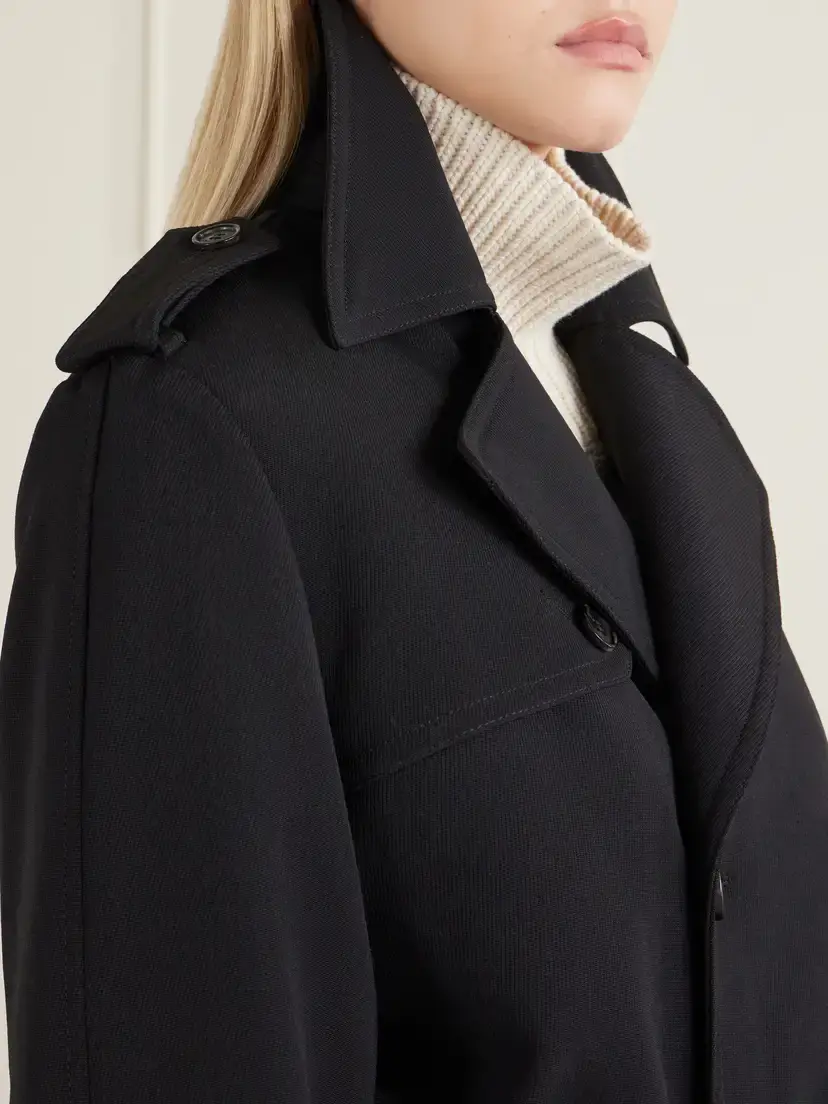 Nili Lotan Marin Wool-blend Twill Trench Coat | Thumbnail 5
