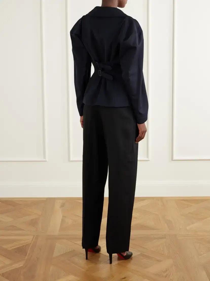 Vivienne Westwood Bergere Cotton And Wool-blend Blazer - Blue | Thumbnail 4 Vivienne Westwood Bergere Cotton And Wool-blend Blazer - Blue | Thumbnail 4